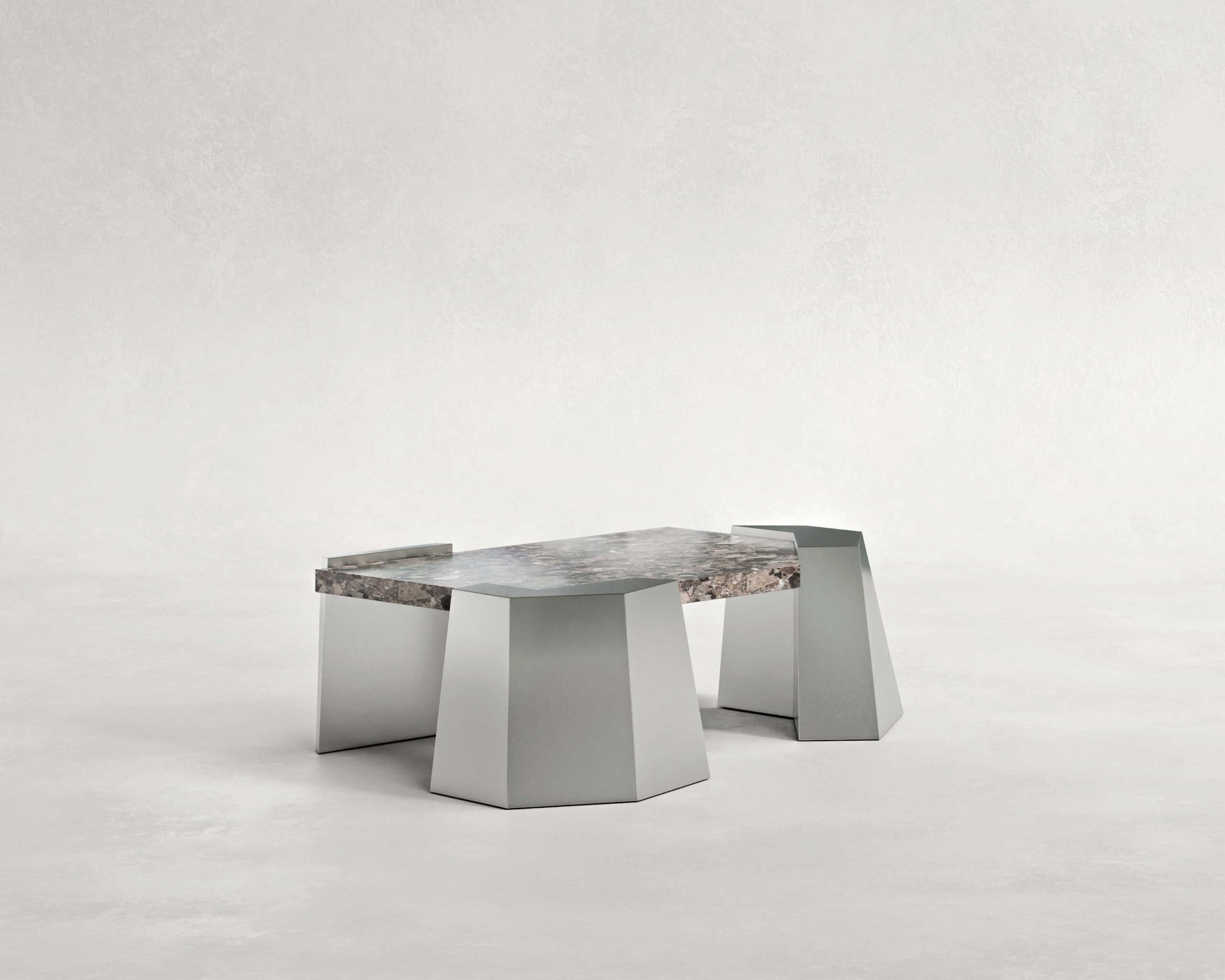 Gamba Coffee Table - Terrazza Top