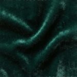 High-resolution swatch of Mohair Velvet in Forest Green, showing a dense, lustrous pile in a deep emerald shade with a natural silky sheen that catches the light.