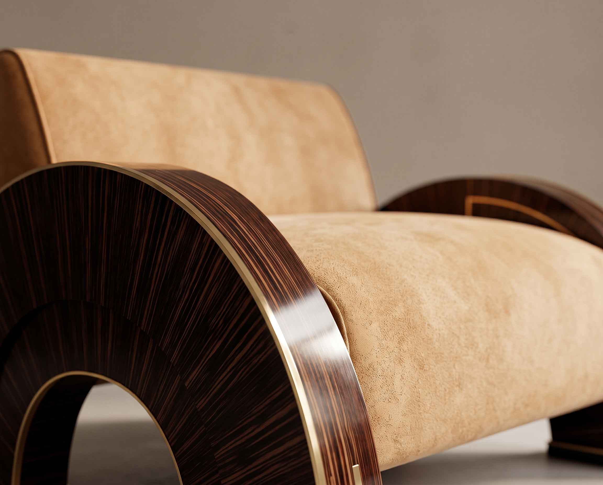 Dorada Lounge Chair, detail